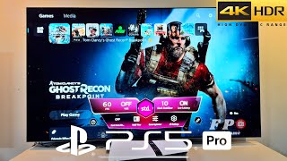 Tom Clancy’s Ghost Recon Breakpoint PS5 Pro Gameplay With LG Oled TV 4K (ps4 image enhancement)