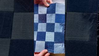 How to make a neat denim patchwork #sewing #sewingtutorial #shoulderbags #diy #seweasy