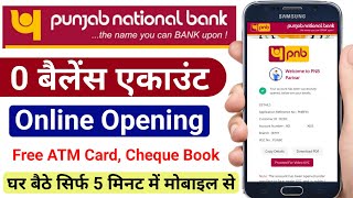 Punjab National Bank zero balance account opening | pnb account opening | pnb Zero balance account