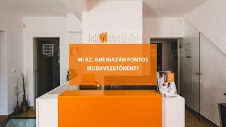 Legyél Te a Webstudio irodavezetője 2 - Mi az, ami igazán fontos nálunk