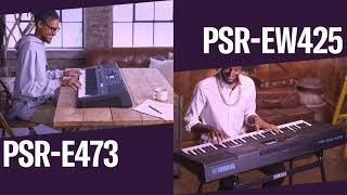 Yamaha PSR E473 i PSR EW425 - pierwsza prezentacja nowych modeli keyboardów.