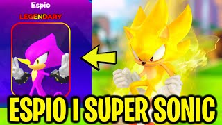 SEKRETNY SUPER SONIC UKRYTY W GRZE I ESPIO W NOWYM UPDATE W SONIC SPEED SIMULATOR!?