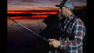 How to catch catfish in a drained reservoir