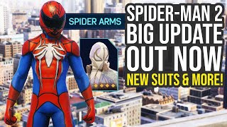 New Spider Man 2 Update Adds New Suits & A Lot Of Cool Things... (4K 60 FPS)