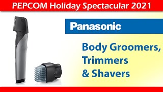 Panasonic Body Grooming & Trimming Products