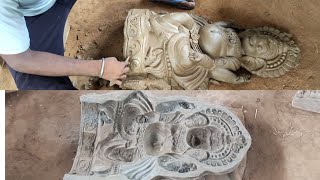 Murti making in mold | ghar pe murti kese banaye | ganesh murti making 2023 murti idol