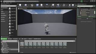 Character Strafe animations setup