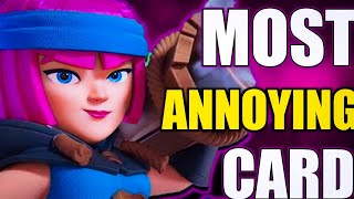 EVERYONE HATE'S THIS FIRE CARD gives opponent's EMOTIONAL DAMAGE 💀_... clash royale🏆