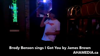 Brody Benson sings I Got You by James Brown