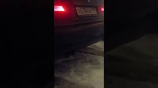 BMW M3 turbo-diesel (0.9 bar) exhaust sound