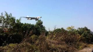 H-6 (Tupolev Tu-16) bomber landing