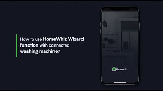 How to use HomeWhiz Wizard function with connected washing machine | GRUNDIG