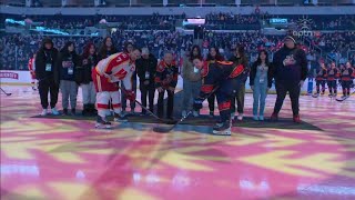 Clarence Iron Manitoba Moose Puck Drop