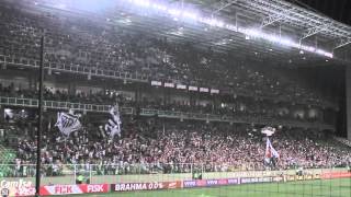 Hino / Vamos, Galo - Atlético 2x1 Ponte Preta (Brasileiro 2015)