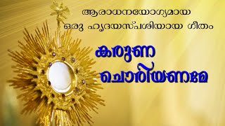 കരുണ ചൊരിയണമേ| KARUNA CHORIYANAME |VARGHESE  THURUTHICHIRA | DEVOTIONAL SONG | GOODNESS TV | DIVINE