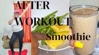 High Protein After Workout Smoothie | Keisha J Lewis