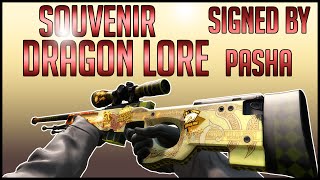 CSGOShowcase | Souvenir Dragon Lore Factory New Signed by Pashabiceps