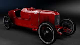 Assetto Corsa: 1923 FIAT 805 at Feldbergring