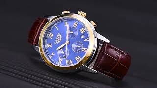 Watches Men Waterproof Quartz Chronograph Business Watches