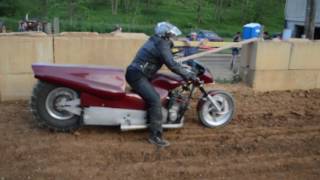 Top Fuel Motorcycle Dirt Drags @ BBDR