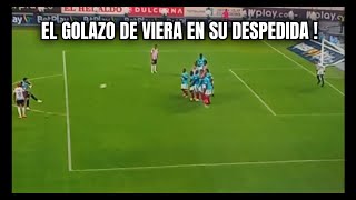 EL TREMENDO GOLAZO DE TIRO LIBRE DE VIERA EN SU DESPEDIDA ! Increíble gol 🔥