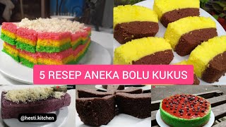 5 RESEP ANEKA BOLU KUKUS MUDAH, ENAK DAN LEMBUT