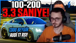 Syna - 1300 Beygirlik Audi TT RS! | Motosikletleri Geçen Audi - izliyor! - Doğan Kabak