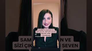 SAMİMİ OLMAYAN VE SİZİ ÇIKARLARI İÇİN SEVEN İNSANLARIN DAVRANIŞLARI #psikolog #iliski #psikoloji