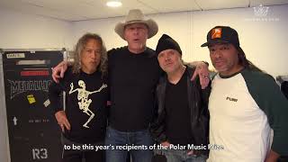 A message from Metallica about the Polar Music Prize 2018