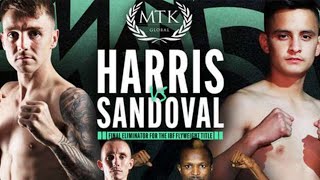 Ricardo Sandoval Rendered Jay Harris Unconscious in the 8th Round