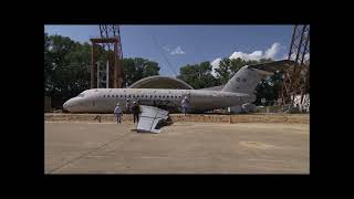 Fokker F-28 crash test by NASA