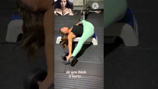 Stunning Girl's Split Exercise Routine for Flexibility & Health!" #shorts