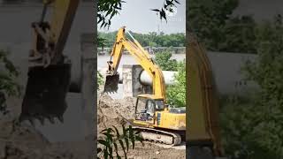 JCB ka Kamal #technology #machine #ytshort #viral #construction #excavator #scrap