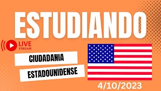 Vamo a estudiar Juntos por la Ciudadania Estadounidense - CLASE NOCHE -4/9/2023