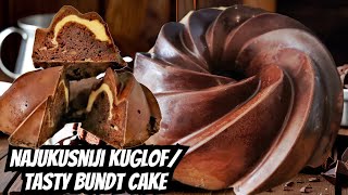 KUGLOF SA PUDINGOM I COKOLADOM/CHOCOLATE BUNDT CAKE RECIPE