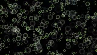 Relaxing Bubbles Glows Rainbow Neon Sparkling Lights 4K Video Effects HD Background