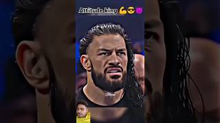 Attitude king Roman Reigns wwe superstar wait for end 😎😎💪🏻