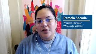 Frontline Clinicians Deserve Better | Pamela Secada - Witness to Witness