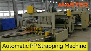 Automatic PP Strapping Machine Corrugated Strapping Machine Inline Strapping Machine | Master