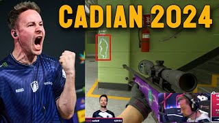 cadiaN - The Greatest Clutcher Ever 😍 (CS2 2024 Highlights)