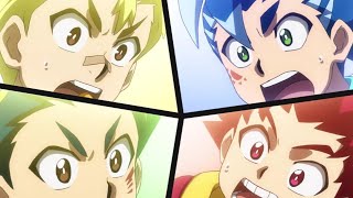 Valt & Rantaro Vs Hikaru & Hyuga | Beyblade Burst Sparking/Superking Episode 49