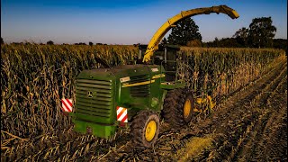 ★ ★ ★ Kukurydza 2021 u Patrasa ★ ★ ★ [John Deere 7400, 6820, Valtra T144V]