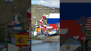 Guess which flag is placed corretly? #geography #countries #flag #viral #fypシ #shorts