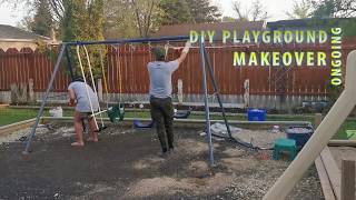 DIY Playground Makeover