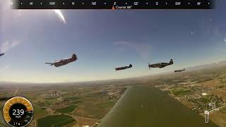 6 ship Formation flying for Memorial day!