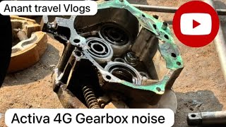 Activa 4G Gearbox bearing change |Activa Gearbox noise problem|#viralvideo #action #scooty #honda