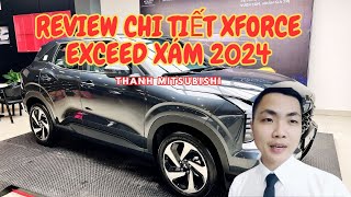 🔴Review Chi tiết Mitsubishi Xforce Exceed Xám 2024 - 100% Thuế Trước Bạ Liệu Có Giữ Vững Ngôi Vương!