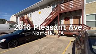 PRETTY 2 BED UPDATED NORFOLK APARTMENT FOR RENT - 2916 Pleasant Ave, Unit 4 Norfolk, VA 23518