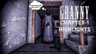 Kya Granny Chapter 1 Main Escape Kar Paunga ? 🧟‍♀️ Stream Highlights