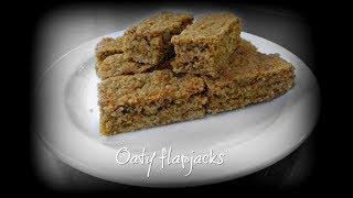 Easy flapjack recipe.